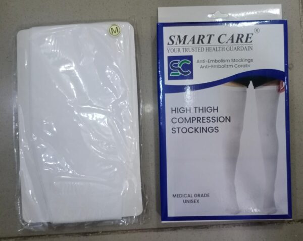smart care anti - embolism stocking medical compression ctocking both for male & female - Image 6