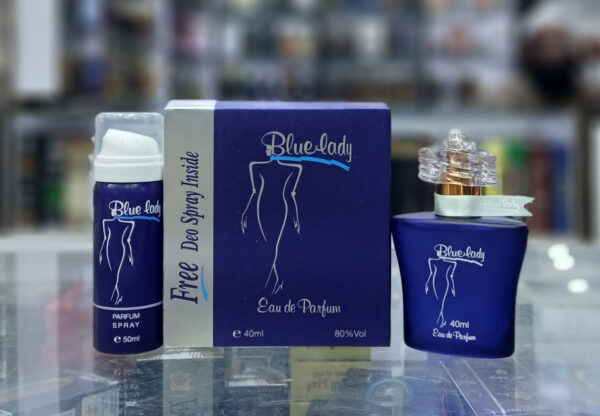 combo pack blue lady sellon perfume & deo spray  40ml perfume body spray 50 ml) - Image 4