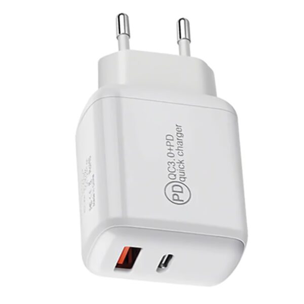 maxon f-100 c to c 20w android fast charger / qc3.0 + pd,20w, fast charger,c to c your devices quickly and efficiently - Image 2