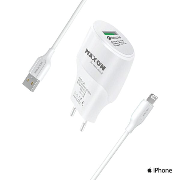 maxon f-20 iphone/ios mobile charger 3.0 quick charge- 1 usb port-18w fast charger - Image 4