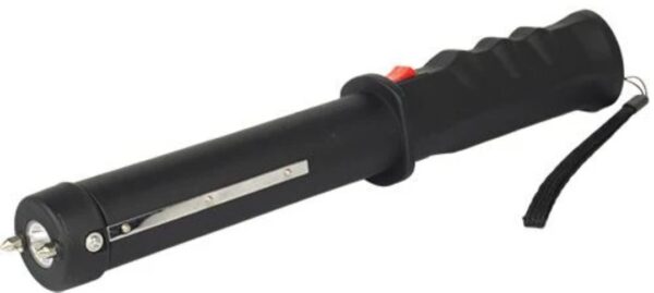 809 type taser with siren and torch high voltage stun gun for self defence self defense electrical flashlight shocker stun guns - Image 6