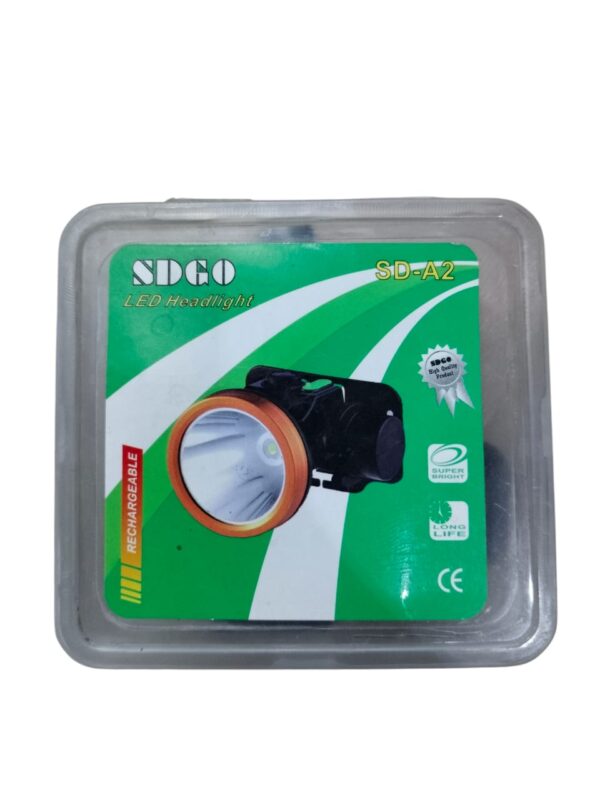 sdgo eye power led rechargeable headlight torch head lamp | best quality led headlamp sda2 - Image 2