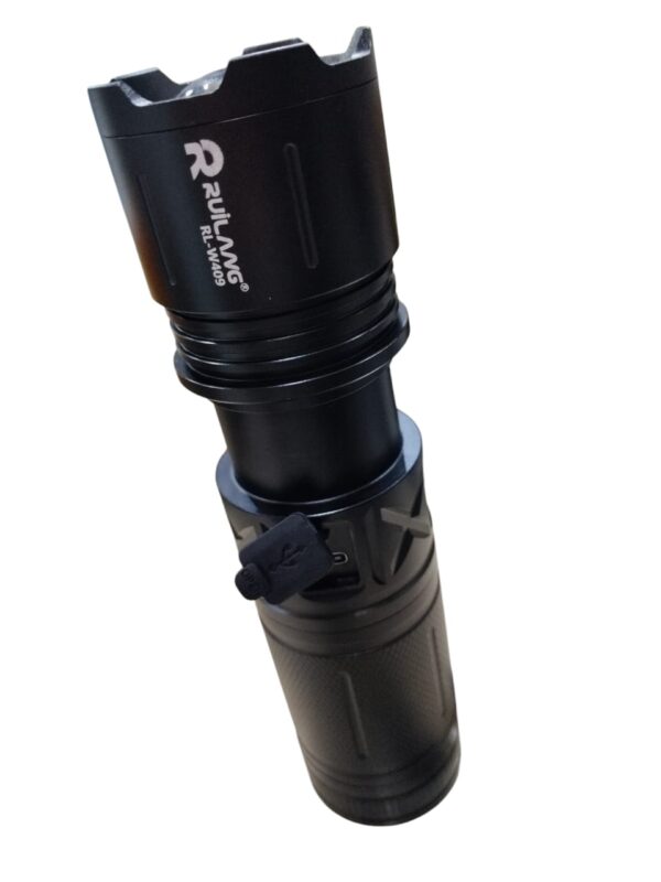 p90 imported super bright rechargeable torch powerful 1 km long range led flashlight - Image 6