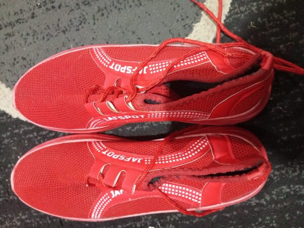 (nw000369) mens running shoes men sports sneakers men sport shoes red sports  (size 43) - Image 2