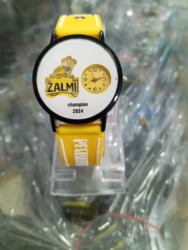 peshawar zalmi logo watch psl wrist watches for unisex men’s formal watch - Image 6