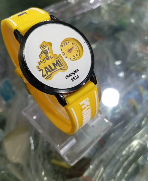 peshawar zalmi logo watch psl wrist watches for unisex men’s formal watch - Image 8