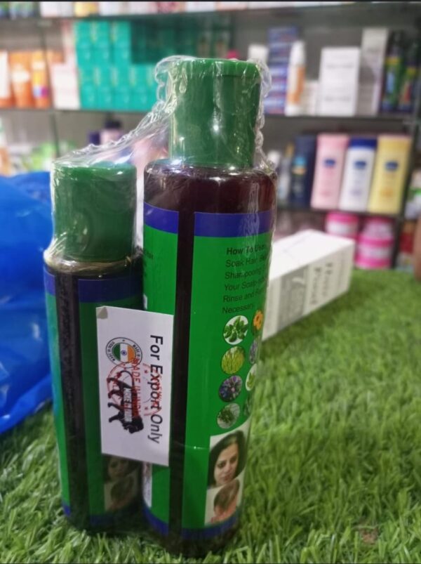 (pack of 2) adivasi hair oil 120 ml + adivasi hair shampoo 200ml (without box) original - Image 3