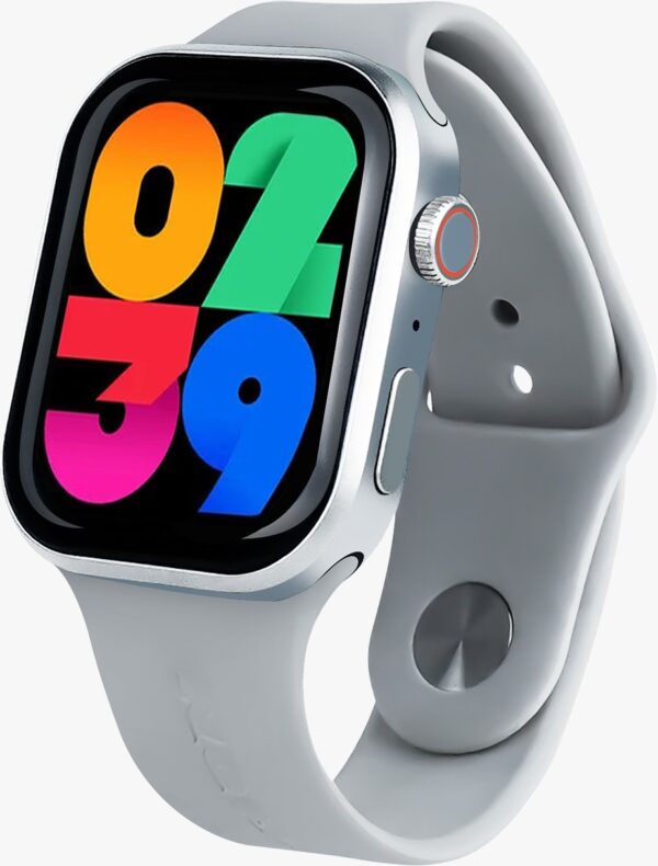 maxon m-01 2.01 infinite full hd display waterproof smart watch bluetooth calls 4 straps (random colors) - Image 8