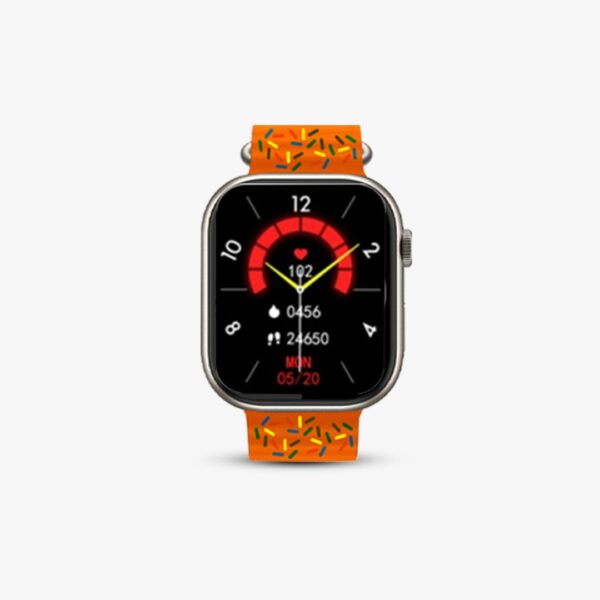 maxon m-01 2.01 infinite full hd display waterproof smart watch bluetooth calls 4 straps (random colors) - Image 18