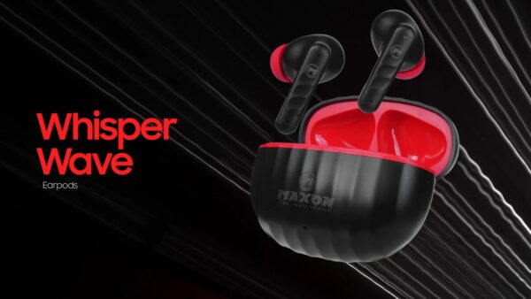 maxon  b-301 whisper wave earbuds enc( environmental noise cancellation) 13mm bass speaker - Image 7