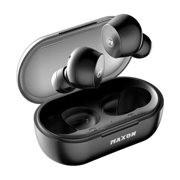 maxon b-12 mono earbuds environmental noise cancellation (enc) touch sensor (random color)