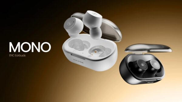 maxon b-12 mono earbuds environmental noise cancellation (enc) touch sensor (random color) - Image 4