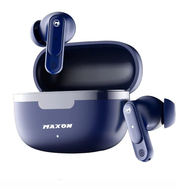 maxon b-302 tune jet earbuds noise cancellation (enc) touch sensor