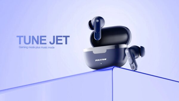 maxon b-302 tune jet earbuds noise cancellation (enc) touch sensor - Image 4