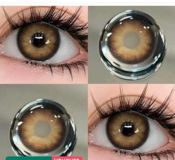 3-tone lens with container solution & travel kit – complete contact lens care set - Image 3