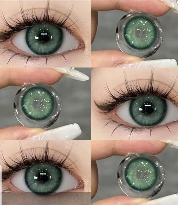 3-tone lens with container solution & travel kit – complete contact lens care set - Image 2
