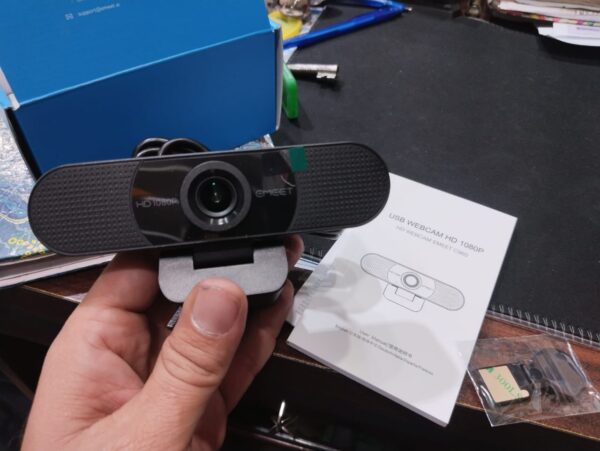 c960 emeet 1080p webcam with microphone, web camera, 2 mics streaming webcam with privacy cover, 90°view computer camera, plug & play usb webcam for calls/ conference - Image 2