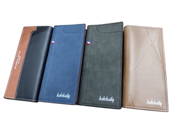 new balebaily wallet premium and durable designed to protect your assets (random color & random designs) - Image 2
