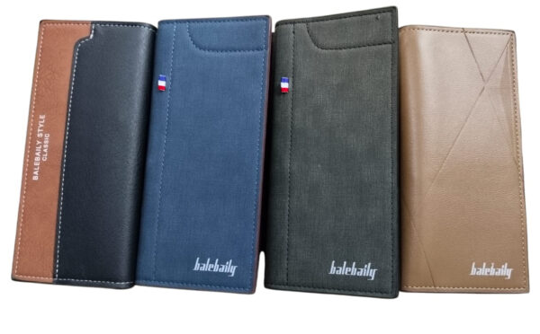 new balebaily wallet premium and durable designed to protect your assets (random color & random designs) - Image 5