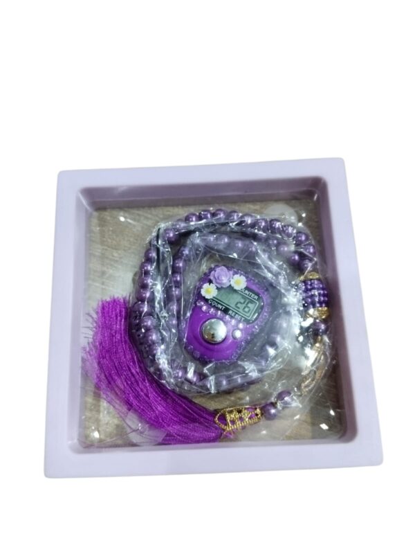 tasbih and digital finger counter gift set | best quality gift set | digital counter | tasbih | ( random color ) - Image 10