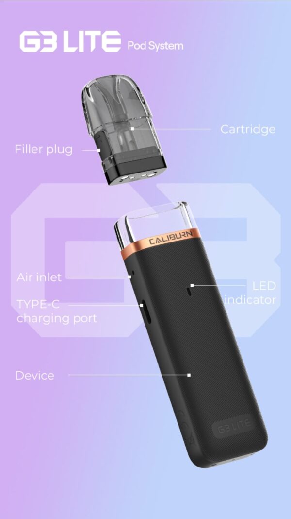upends upleaf pod kit | e-cigarette starter kit, unique airflow design, type c cable, magnetic connection of smok e-cigarette ( random color ) - Image 13
