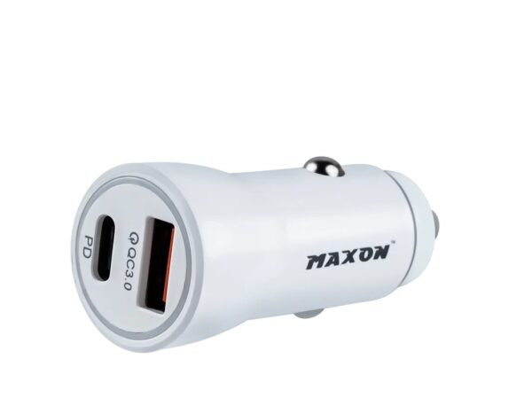 maxon c-15pd 38w car charger type-c high speed mobile charger for car - Image 5