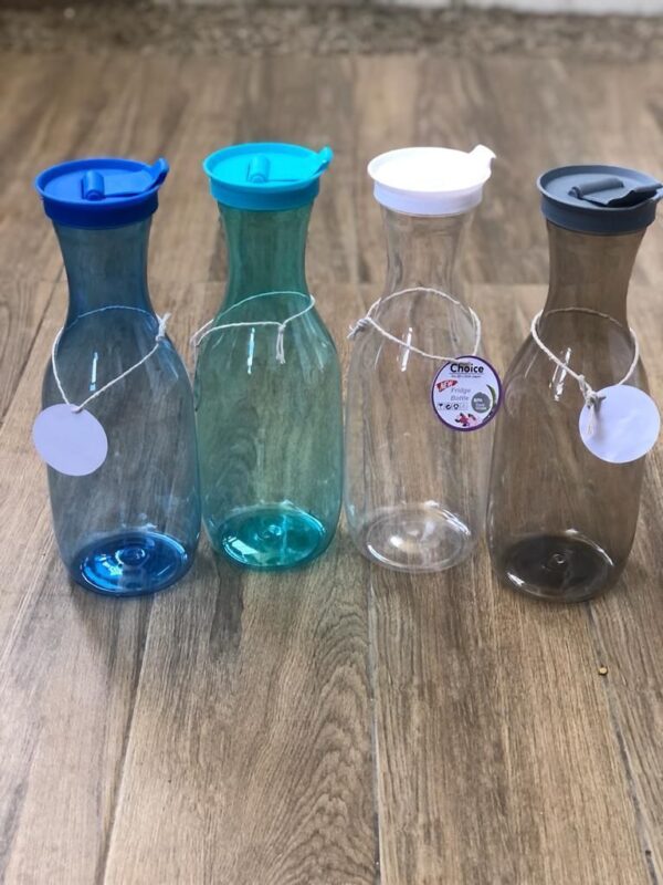 water bottle for drinking / water bottel for fridge transparent water bottle (random color) 1700 ml - Image 2