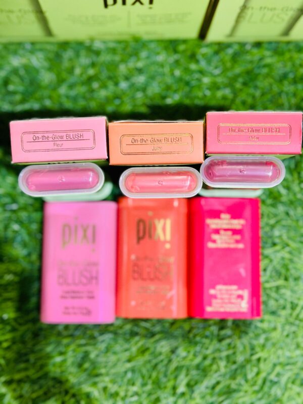 (pack of 3) on-the-glow blush stick  (ruby + juicy + fleur) - Image 3