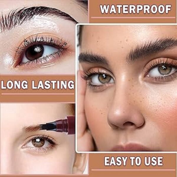 mecow liquid eyebrow pencil  24 hours waterproof liquid eyebrow pen - Image 12