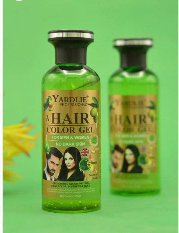 yardlie professional natural black hair gel mixing paste natural black 400ml - Image 2