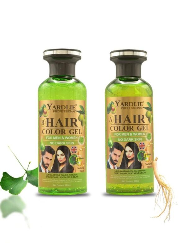 yardlie professional natural black hair gel mixing paste natural black 400ml - Image 5