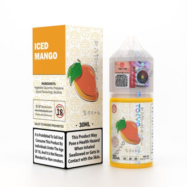 tokyo premium e- liquid pod/vape flavour (30 mg/ 50 mg) 30 ml - Image 7