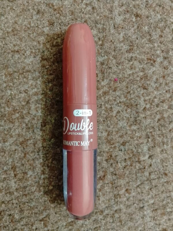 2 in1 double-headed moisturizing waterproof lipstick pen semi-matte moisturizing lipgloss - Image 10