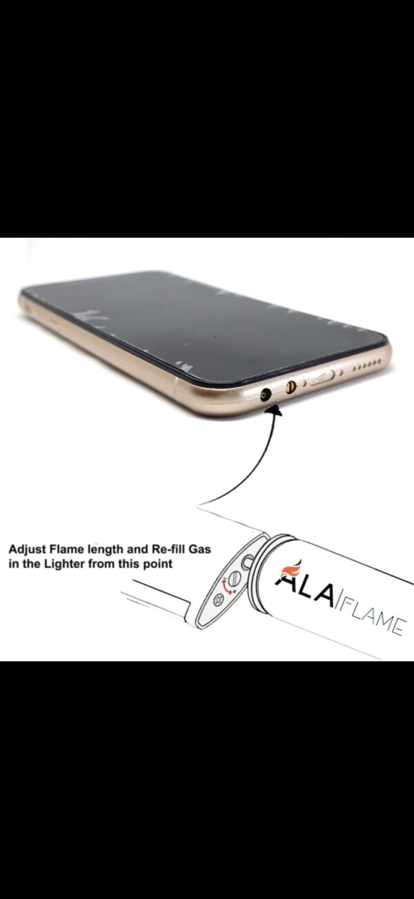 refillable fancy iphone lighter | best quality iphone lighter fancy lighter ( golden color ) - Image 9