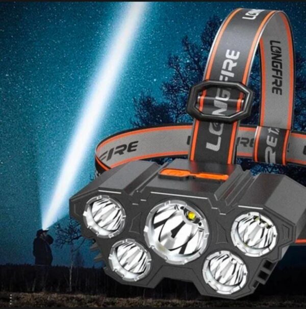 led headlight 5 working modes headlamp usb rechargeable flashlight torch head light for camping fishing hunting