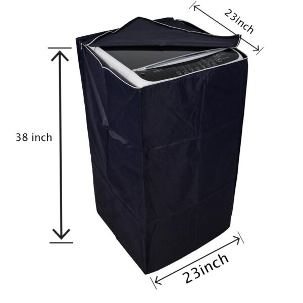 single washing machine cover - parachute type (high quality) waterproof (random color) - Image 3