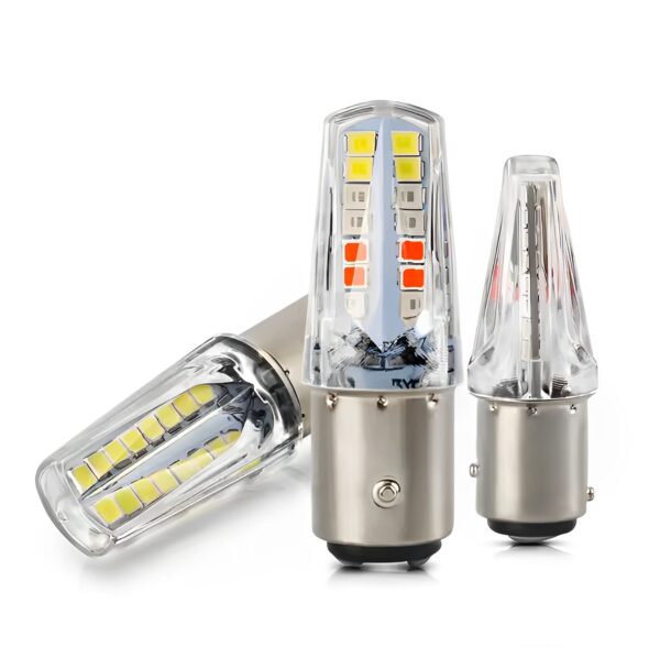 led backlight bulb 6 functions, 4 colors - perfect for bikes, cd 70, cg125, cars, and jeeps - Image 2