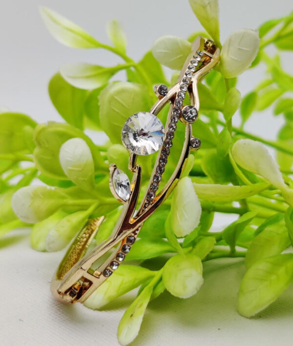 elegant adjustable imported crystal vine bracelet – a dazzling masterpiece | best quality artificial bracelet for girls & women | imported glamour for every occasion