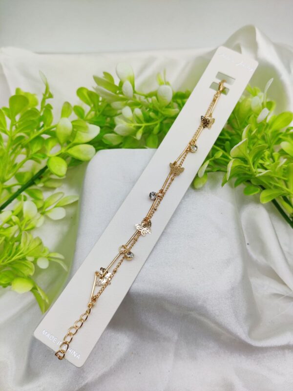 imported elegant adjustable charm bracelet - imported elegance | best quality artificial bracelet for girls & women | for every occasion - Image 6