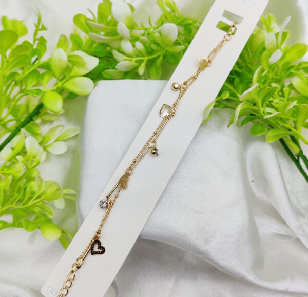 imported elegant adjustable charm bracelet - imported elegance | best quality artificial bracelet for girls & women | for every occasion