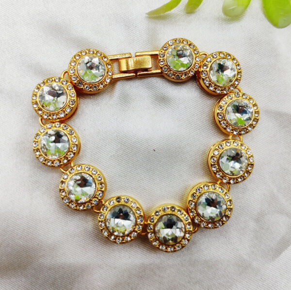imported luxurious adjustable bracelet | best quality artificial bracelet for girls & women | bracelet for every occasion | elegant design - Image 4