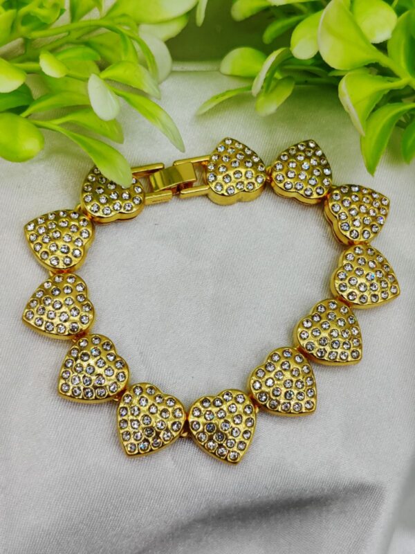 imported luxurious adjustable bracelet | best quality artificial bracelet for girls & women | bracelet for every occasion | elegant design - Image 2