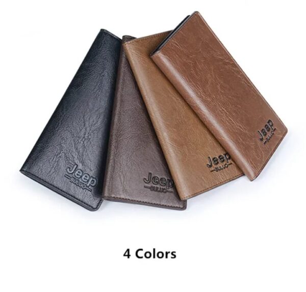 jeep buluo brand wallet clutch carteira masculina men leather men wallets business brand card holder purse | men's wallet - Image 9