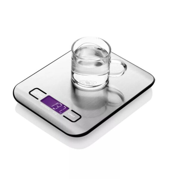 digital stainless steel kitchen scale multifunction food scale for home kitchen (random color) - Image 4