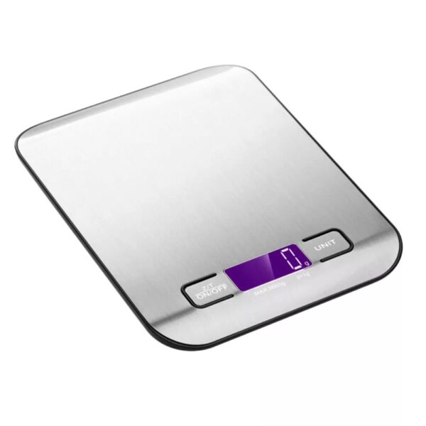 digital stainless steel kitchen scale multifunction food scale for home kitchen (random color) - Image 3