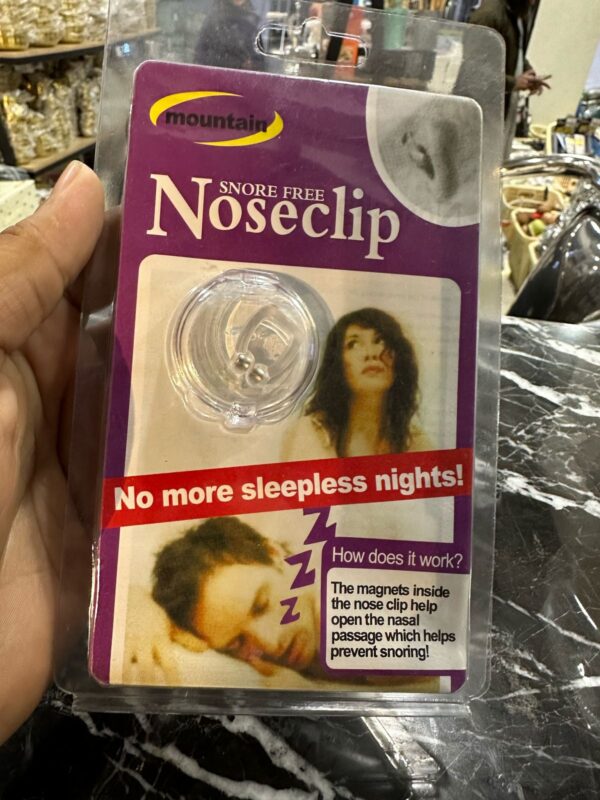 1 piece silicone magnet nose clip stop snoring anti snore device sleeping | best quality nose clip - Image 14