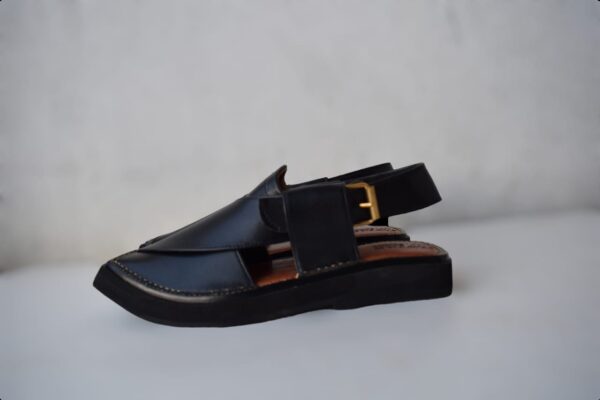 capptan sandal  black  / capptan  leather shoes kheri sandal for men (without box) - Image 2