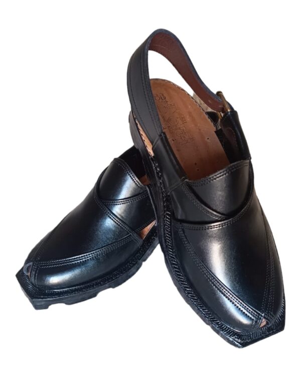 norozi chappal black / narozi leather shoes kheri sandal for men (without box)