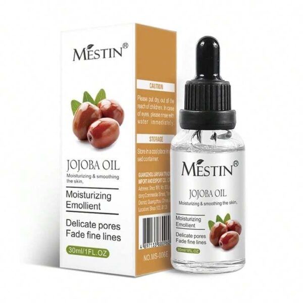 mestin jojoba oil 30ml - moisturizing, smoothing, pore refining & wrinkle reduction