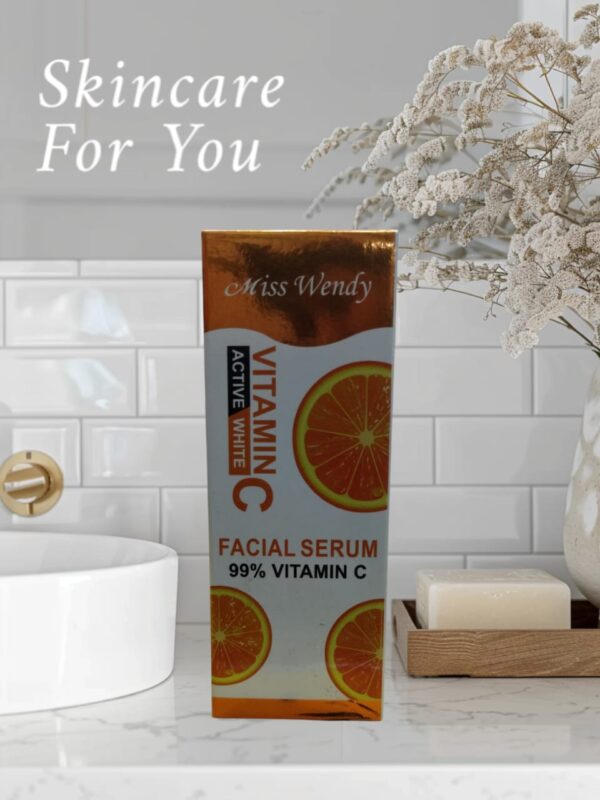 miss wendy active white vitamin c serum | best quality serum | serum for all types of faces | 30ml - Image 7